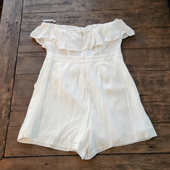 Naked Zebra Romper in White Size Small NWT - Picture 2 of 7
